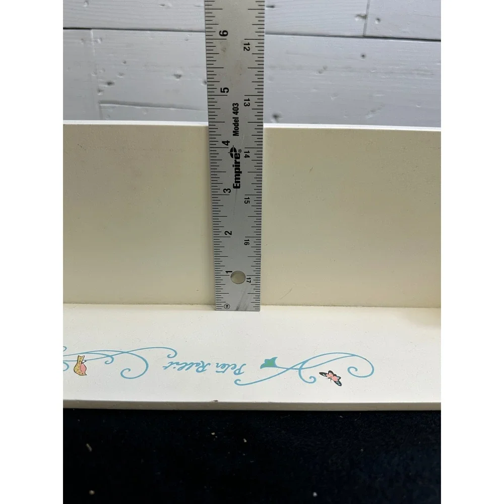 Vintage 1994 Beatrix Potter Peter Rabbit Wood Wall Shelf Eden Toys 30102 Nursery